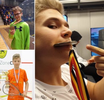 Jakub Gogol wraca z Belgian Junior Open 2019 ze srebrem w BU17 a Jan Samborski i Leon Krysiak z brązowymi medalami w BU13 i BU15