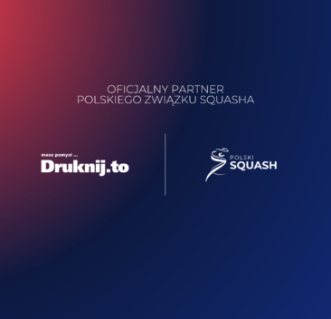 Polski Związek Squasha nawiązuje partnerstwo z Druknij.to!