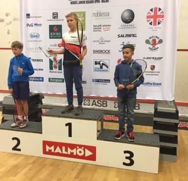 Mateusz Ptaszek Mistrzem Nordic Junior Open 2019 w kategorii BU11