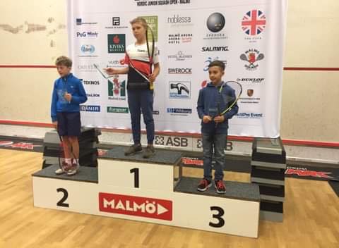 Mateusz Ptaszek Mistrzem Nordic Junior Open 2019 w kategorii BU11