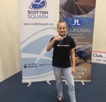 Maja Maziuk zdobywa brązowy medal na JC Lindsay Scottish Junior Open