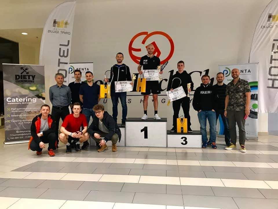 Turniej A męski w Good Luck Club Squash Gdynia zakończony