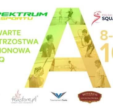 Otwarte Mistrzostwa Legionowa w Squasha PZSq kat. A - wyniki