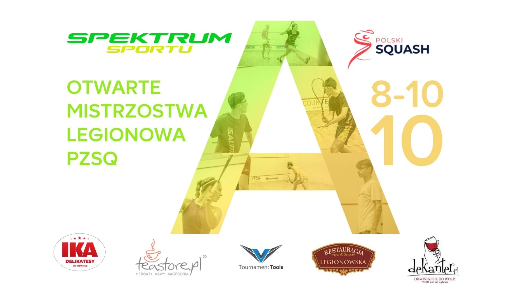 Otwarte Mistrzostwa Legionowa w Squasha PZSq kat. A - wyniki