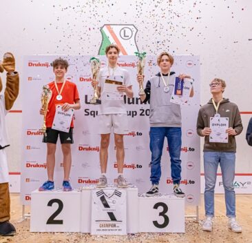 LEGIA JUNIOR SQUASH CUP 2021 kat. A