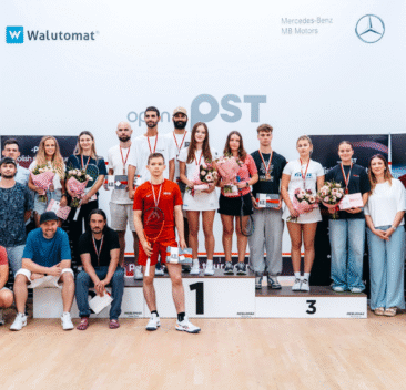 Pierwszy turniej Polish Squash Tour