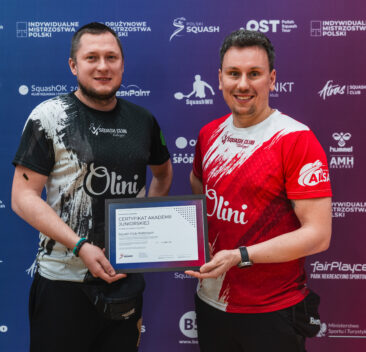Pierwsze wręczenie certyfikatów Akademii Juniorskich PZSQ
