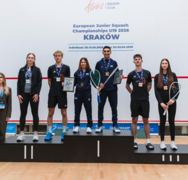 Podium Indywidualnych Mistrzostw Europy 2026