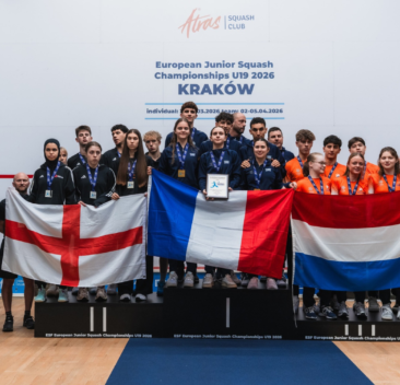 Podium Drużynowych Mistrzostw Europy U19 2026