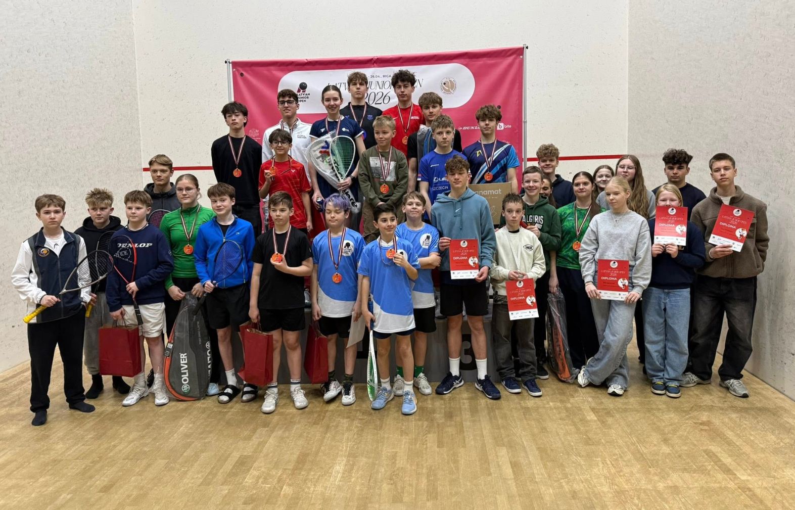 6 medali na Latvian Junior Open 2026!