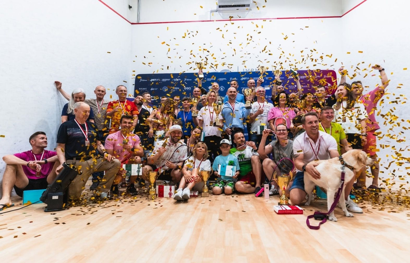 Podium Indywidualnych Mistrzostw Polski Masters 2026