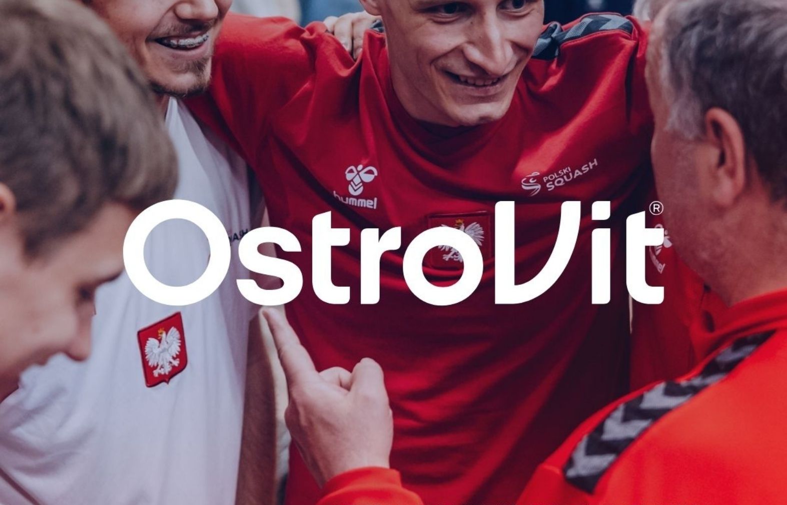 OstroVit oficjalnym partnerem suplementacyjnym Kadry Narodowej Squasha